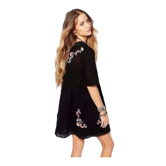 Free People Perfectly Victorian Mini Dress - Picture 3 of 7